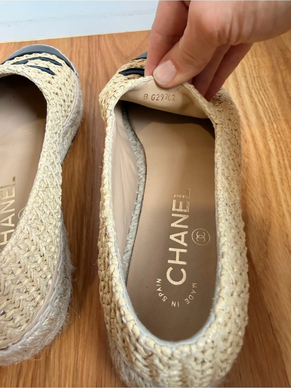 CHANEL 2022 Interlocking CC Logo Espadrilles